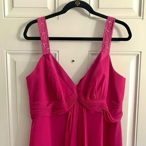 David's Bridal Pink Dress